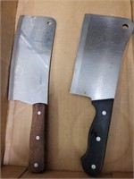 2 PC MEAT CLEAVER