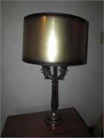 vintage brass table lamp