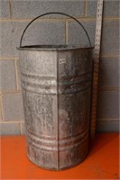 22" galvanized bucket