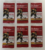 (6) x SEALED PACKS OF HOCKEY CARDS