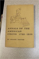 Annals of the American Circus 1793-1829
