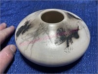 Martz signed earthenware pot (small) #1