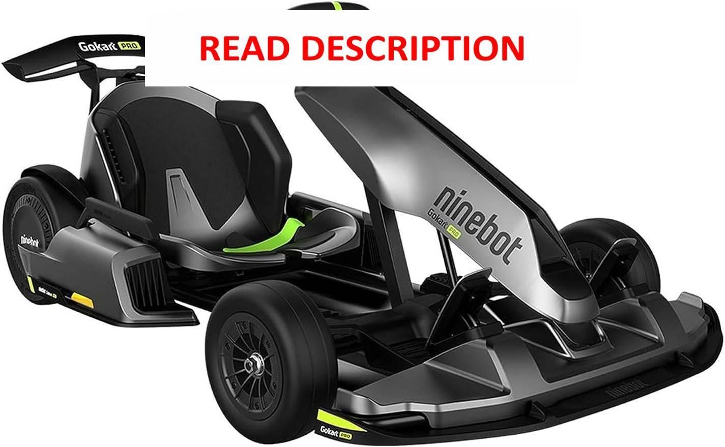 Ninebot Gokart Pro - Ages 14+  Up to 15.5 mph