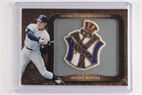 MICKEY MANTLE PATCH BASEBALL CARD