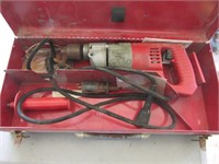 milwaukee electric 1/2" drill & case