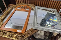 ASSORTED MIRRORS, SOME SHOW DAMAGE
