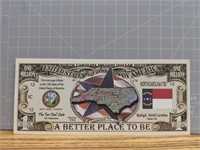 Tarheel state Banknote