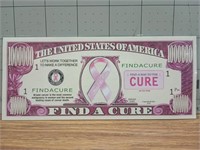Breast cancer awareness Banknote