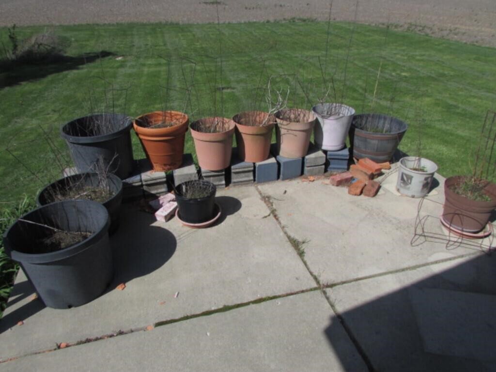 all flower pots & items