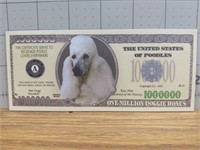 Poodle banknote