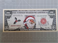 Happy Holidays banknote