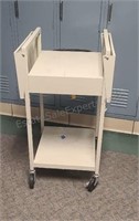 AV cart with fold down sides. 39×22×22 with sides
