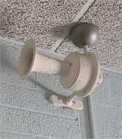 Alarm horn. Attached to ceiling.  Buyer must