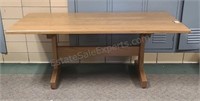 Vintage youth school table. 24×60×30.