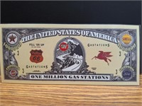 One million gas stations banknote Phillips 66
