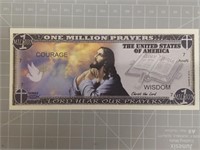 1 million prayers bank note