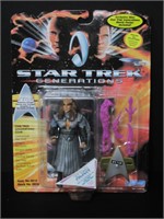 B'ETOR Star Trek Generations Figure in Packaging