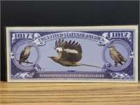 1817 Northern mockingbird Banknote