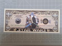 Stars wars banknote