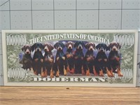 Doberman banknote
