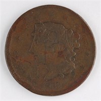 1839 US LARGE ONE CENT COIN