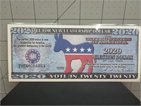 Democrats banknote