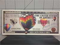Hot air balloon Banknote