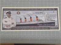 Titanic banknote
