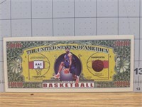 Basketball Banknote