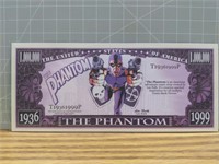The phantom novelty banknote