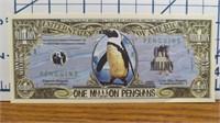 1 million penguins banknote