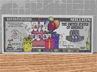 Happy birthday Banknote