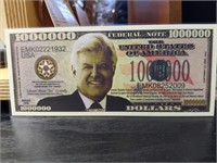 Novelty banknotes dollars