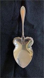 1 Solid sterling silver 925 serving spoon,