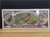 The American Robin banknote