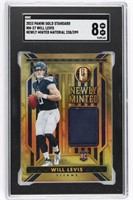 #238/399 GRADED WILL LEVIS PATCH FOOTBALL CARD