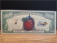 The big Apple banknote