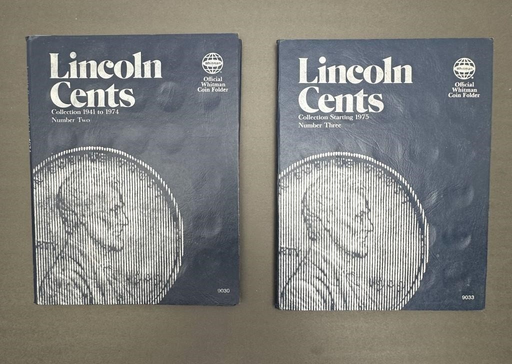 Lincoln Cent Folders