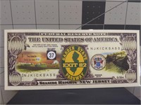 New Jersey Garden State parkway banknote