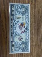 9/11 Novelty Banknote