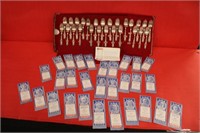 27pc Rogers Silverplate Presidents Spoons