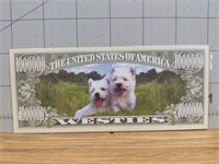 Westie Banknote