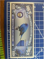 Mountain Blue Bird banknote
