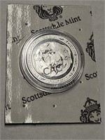 Scottsdale Mint 1oz Silver Koi Fish w/Card