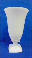 Milk Glass Pedestal Vase