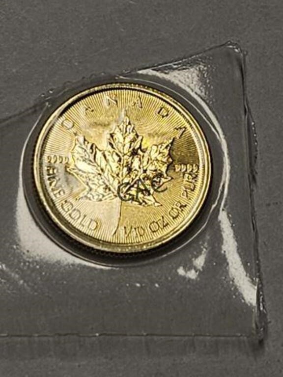 2023 Canadian 1/10oz Gold Maple Leaf