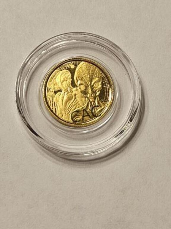 2023 Republic of Ghana Alien 1/10oz Gold Coin