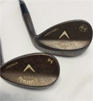 Callaway Forged wedges. 56 & 60 degree