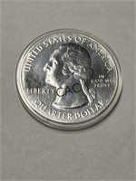 5oz Silver Sovereign Shawnee Illinois Coin w/Capsu