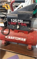 Craftsman 125 PSI (3 Gallon) Air compressor